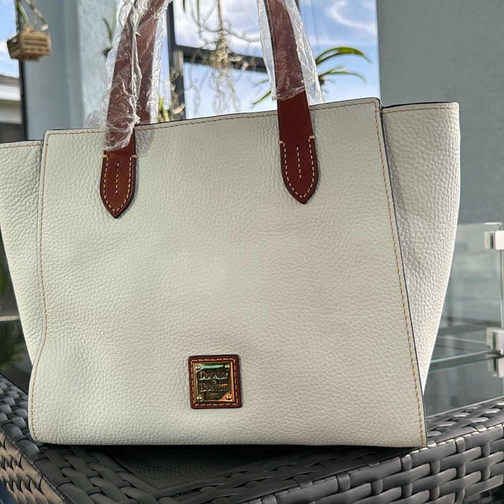 Nwt White D&B Satchel Bag